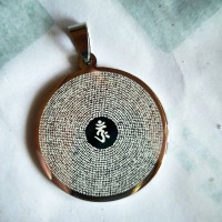 【楞嚴咒銀色項鍊】正面楞嚴咒/背面大隨求護身平安(免費附線) 【楞嚴咒銀色項鍊】正面楞嚴咒/背面大隨求護身平安(免費附線)